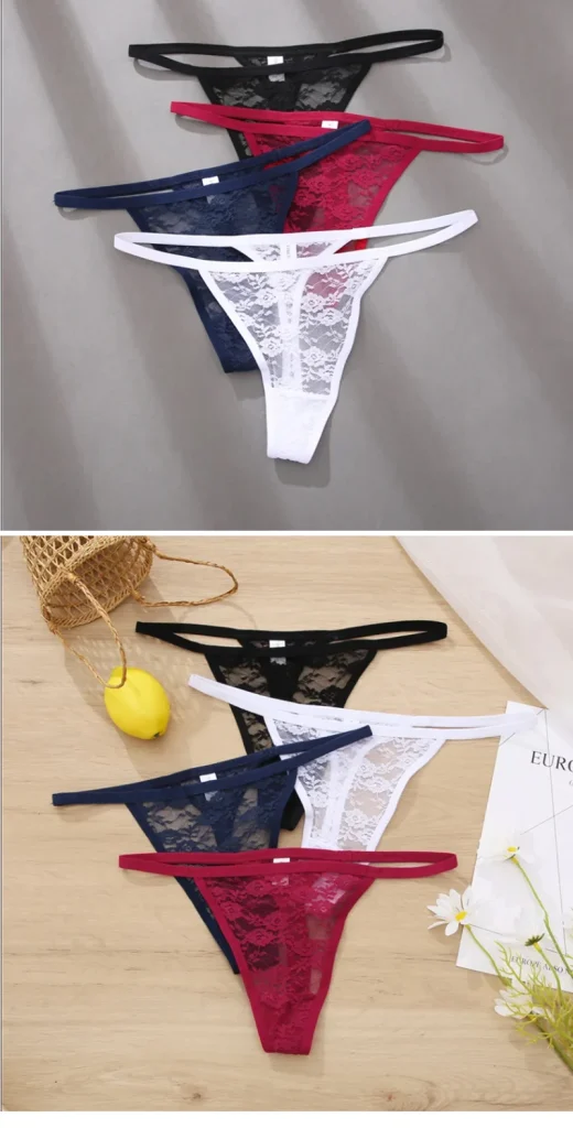 5 pièces string