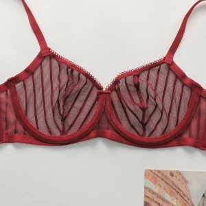 Ensemble de lingerie à rayures – Image 2