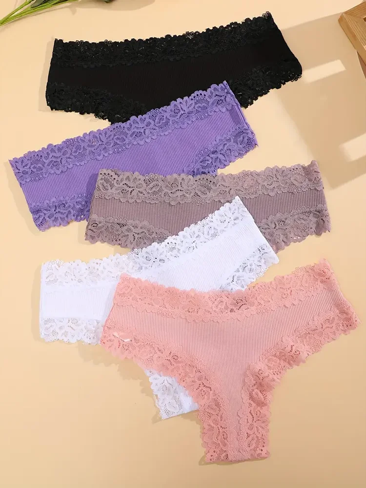 5 culottes dentelle