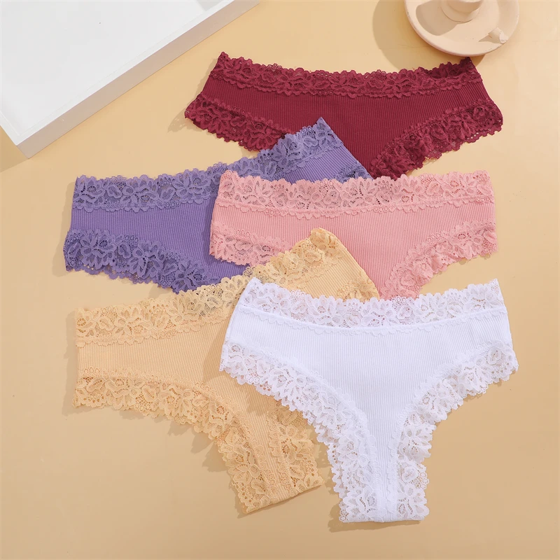 5 culottes dentelle