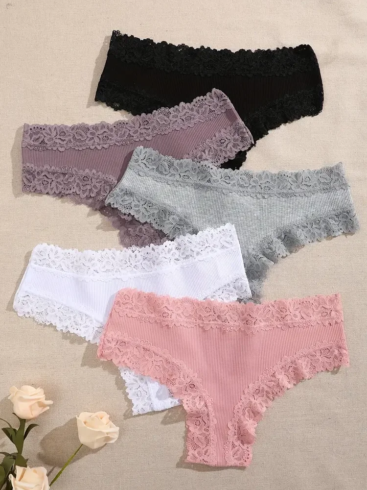 5 culottes dentelle