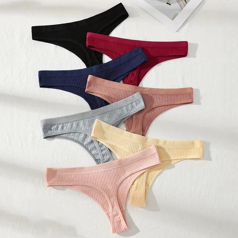 Lot de 7 Culottes en Coton Côtelé