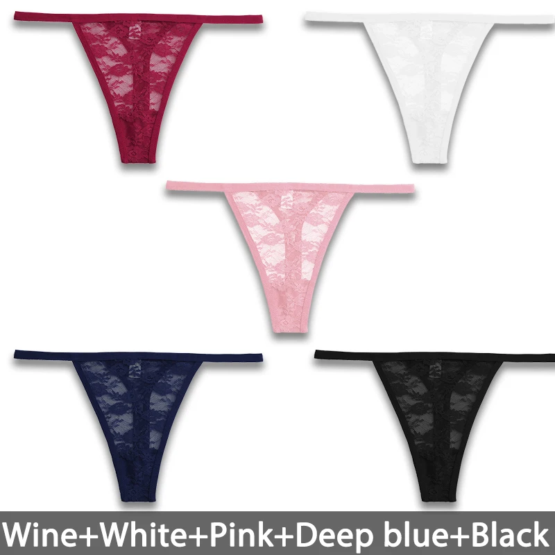 5 pièces string